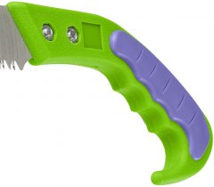 Пила садовая, 300 мм рабочая часть, двухкомпонентная пластиковая рукоятка, ножны, подвес, Palisad 236035