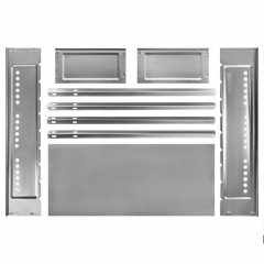 Мангал с ребрами жесткости 700 х 300 х 700 мм, Россия Camping Palisad 69548