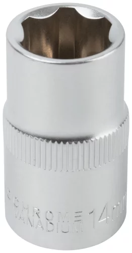Головка 6-гранная CrV 1/2" 14 мм FIT 62044