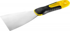 Шпатель с профилированным нержавеющим полотном и 2к ручкой 80мм STAYER PROFESSIONAL 10045-08