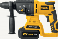 Перфоратор аккумуляторный BLRH-IB-26 Li-Ion, 18 В Denzel