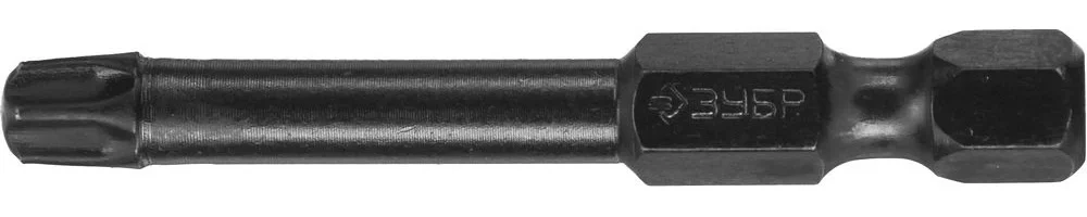 Биты ПРОФИ T30 (2 шт; 50 мм; 1/4") ЗУБР 26025-30-50-S2
