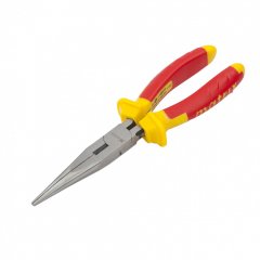 Длинногубцы прямые Insulated, 200 мм, двухкомпонентные рукоятки Matrix Professional 17103