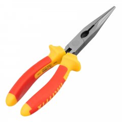 Длинногубцы прямые Insulated, 200 мм, двухкомпонентные рукоятки Matrix Professional 17103