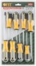 Отвертки "Старт", CrV сталь, прорезиненные ручки, магнитный наконечник, блистер, набор 8 шт. FIT 56033