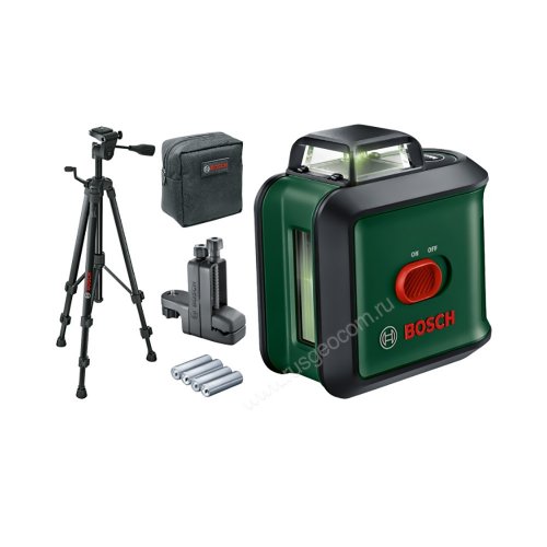 Лазерный нивелир Bosch UniversalLevel 360 с калибровкой + штатив с держателем MM3