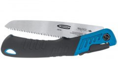 Пила по дереву Piranha, складная, для кемпинга и сада, 150 мм, 9-10 TPI, подкаленый зуб 3D, двухкомпонентная рукоятка Gross 23616