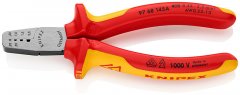Инструмент для обжима контактных гильз 145 мм, KNIPEX, ( KN-9768145A )