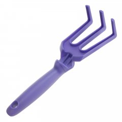 Рыхлитель 3 - зубый, 75 х 250 мм, пластиковый, гелевая рукоятка, Nylon Soft, Palisad 62029