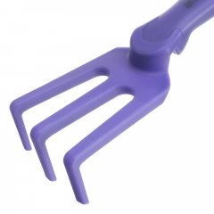 Рыхлитель 3 - зубый, 75 х 250 мм, пластиковый, гелевая рукоятка, Nylon Soft, Palisad 62029