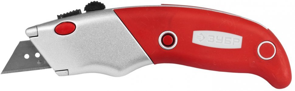 Универсальный нож ЗУБР Эксперт с трапециевидным лезвием 0923_z01