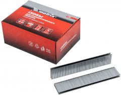 Скобы для пневматического степлера 18GA, 1.25 х 1 мм длина 25 мм ширина 5,7 мм, 5000 шт Matrix 57659