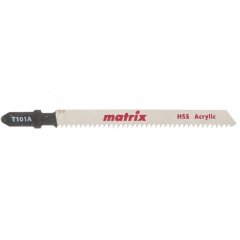 Полотна для электролобзика  по пластику, 3 шт, T101A, 72 x 2 мм, HSS Matrix 78232