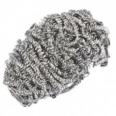 Мочалка для посуды, 2 шт, нержавеющая сталь, Россия Elfe 92371