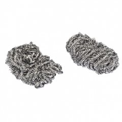 Мочалка для посуды, 2 шт, нержавеющая сталь, Россия Elfe 92371