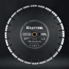 KRAFTOOL BETON 500 мм (25.4/20 мм, 12х4.0 мм), алмазный диск (36686-500)