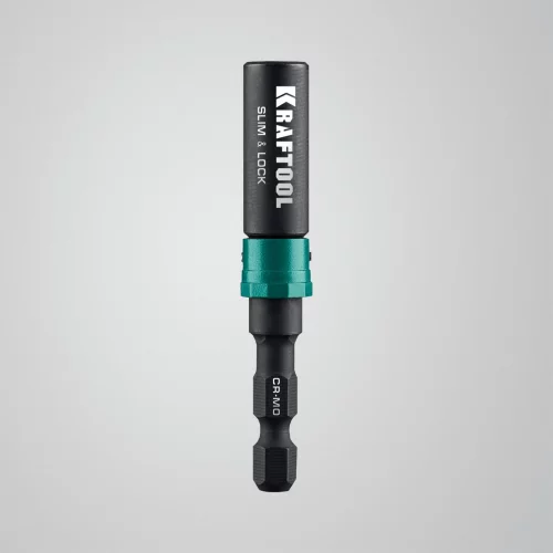 KRAFTOOL SLIM & LOCK, 68 мм, быстросъемный ударный адаптер для шуруповертов (26783-68)