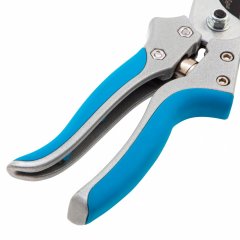 Секатор прямого реза, 205 мм, металлические обрезиненные рукоятки, Luxe, Palisad 60482