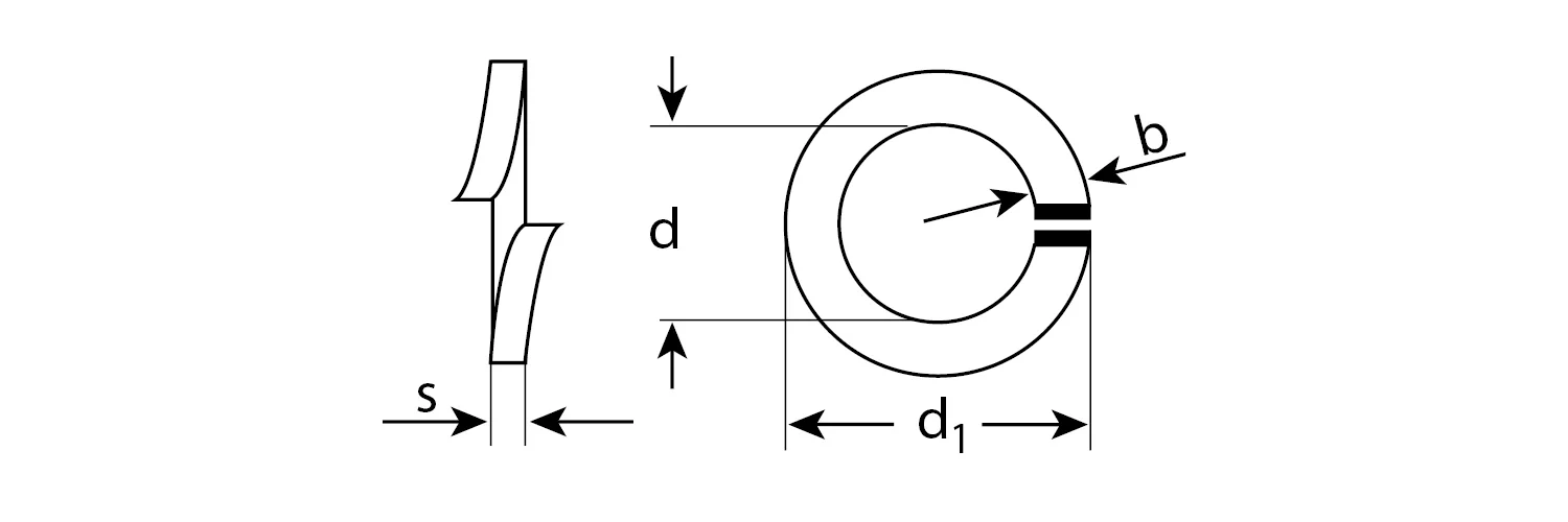 Пружинная шайба ЗУБР МАСТЕР 3мм, 5кг (примерно 50898 шт.) 303850-03