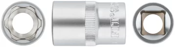 Головка 6-гранная CrV 1/2" 17 мм FIT 62047
