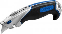 Нож ЗУБР Эксперт А24, универсальный, с автостопом, профессионал 0923_z02