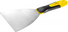 Шпатель с профилированным нержавеющим полотном и 2к ручкой 120мм STAYER PROFESSIONAL 10045-12