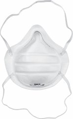 Фильтрующая противоаэрозольная коническая полумаска DEXX многослойная, FFP1, 11103_z01