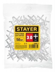 Крестики для кафеля 150 шт. (3 мм) STAYER 3380-3