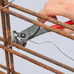 Кусачки торцевые фосфатированные, черного цвета 160 мм, KNIPEX, ( KN-6801160SB )