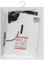 Полукомбинезон рабочий белый, 8 карманов, размер XXL MASTER COLOR 30-8034
