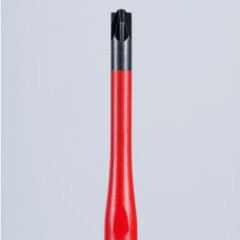 Отвёртка (тонкая) PlusMinus Pozidriv® 187 мм, KNIPEX, ( KN-982501SLS )