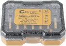 Набор торсионных бит "Ударник 50/75", Profi Plus, 15 предметов
