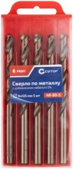 Сверло по металлу с кобальтом 5%, 9 x 125 мм (5 шт) CUTOP 48-90-5