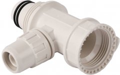 Коллектор сборный "ШиреФит" (26х16х26 мм) для трубопровода ЗУБР 51516-26-16-26