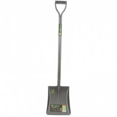 Лопата совковая, 245 х 295 х 1150 мм, цельнометаллическая, Сибртех 61473
