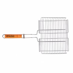 Решетка гриль 260 х 320 х 65 мм. объемная хромированная Camping Palisad 69554