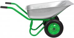 Тачка садово-строительная 2-х колесная, грузоподъемность 230 кг, объем 90 л Сибртех 689643