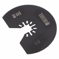 Насадка для МФИ отрезная полукруг, HSS, по металлу и дереву, 80 мм х 1,2 мм, мелкий зуб Denzel 782301