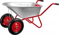 Садово-строительная двухколесная тачка ЗУБР Т-21 180 кг 39952