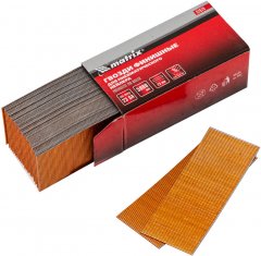 Гвозди финишные, (шпильки) 23GA для пневматического нейлера финишного D 0.64 мм, длина 25 мм, 5000 шт Matrix 57679