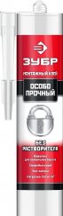 Особопрочный монтажный клей ЗУБР Эксперт 300 мл, без растворителей белый 41338