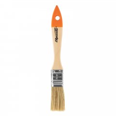 Кисть плоская Slimline 3/4" (20 мм), натуральная щетина, деревянная ручка Sparta 824155