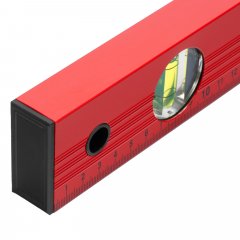 Уровень алюминиевый, 1500 мм, 3 глазка, красный, линейка Matrix 33235