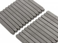 Клейма буквенные кириллица 3мм (HRC 60+-2град. DIN 1451) JTC-7250