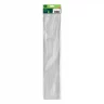 Хомуты, 500 х 8 мм, пластиковые, белые, 50 шт СИБРТЕХ 45589