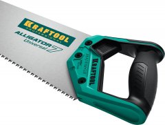 Ножовка KRAFTOOL Alligator 7 универсальная, 500 мм, 7 TPI, 3D зуб, 15004-50_z01
