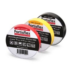 Изолента ПВХ 15х0.15х10 (желт) Fortisflex 71224