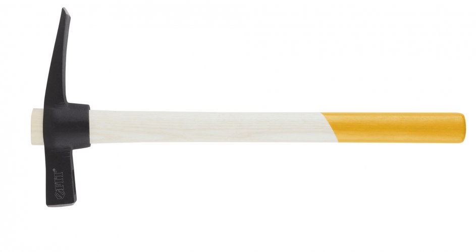 Молоток каменщика, деревянная обратная ручка 600 гр. FIT 44527