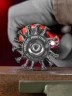 Щетка для дрели, 75 мм, плоская со шпилькой, крученая металлическая проволока Matrix 74430