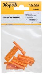 Дюбель универсальный с бортиком (U) 5 х 32 (12 шт.) XВАТ 23851-2